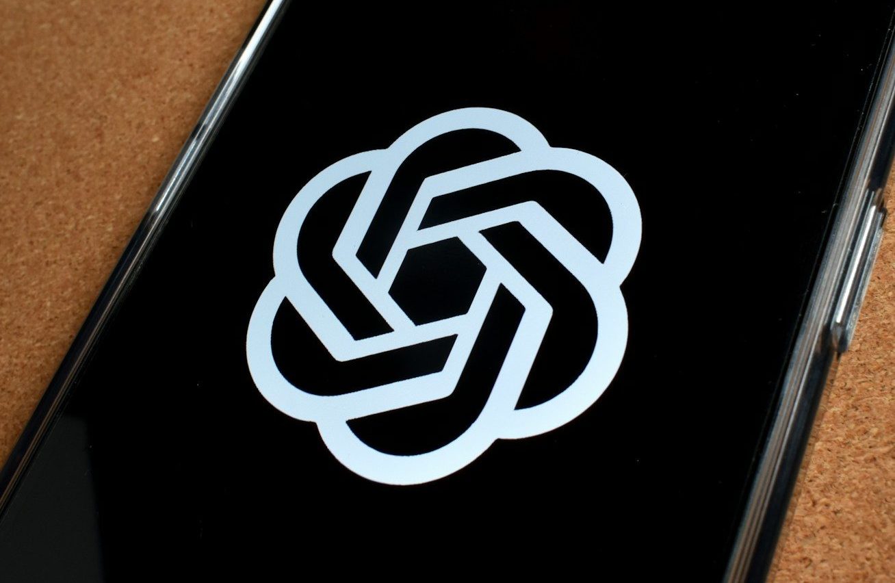 Chatgpt logo displayed on a smartphone screen
